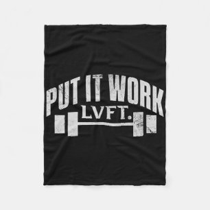 Couverture Polaire Placez-Le Travail Gymnase Lvft Bodybuilding Bodybu