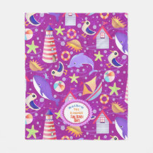 Plage amusante Magenta