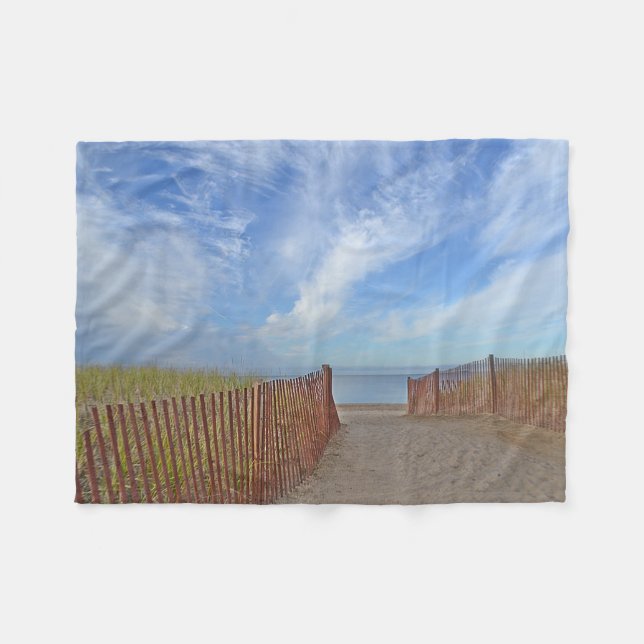 Couverture Polaire Plage d'Hammonasset (Devant (Horizontal))