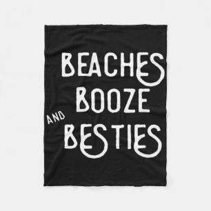 Couverture Polaire Plages Booze Et Besties T Chemise Pour Les Filles