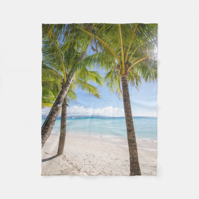 Couverture Polaire Plages tropicales | Boracay Philippines (Devant)