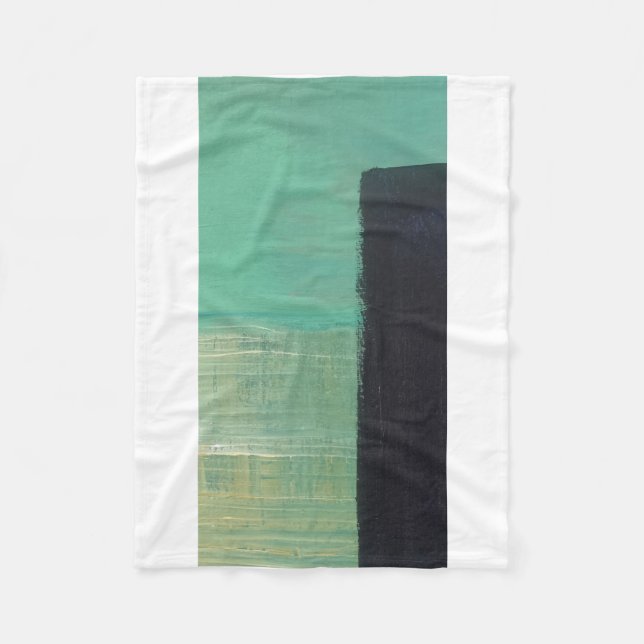 Couverture Polaire Plaid de jet contemporain (Devant)