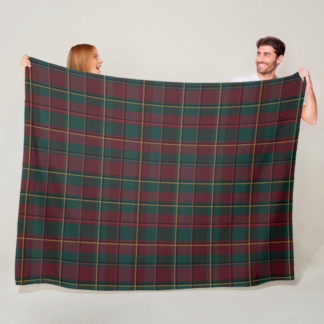 Couverture Polaire plaid de Noël classique simple vacances (En situation)