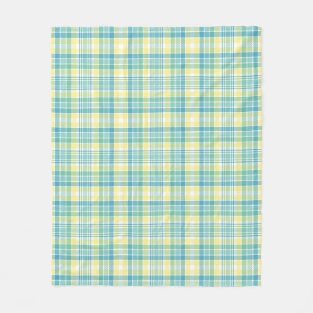 Couverture Polaire Plaid en pastel (Devant)