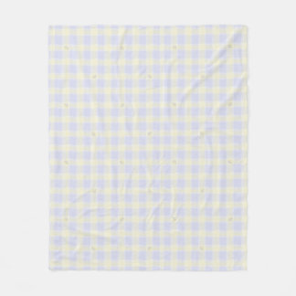 Couverture Polaire Plaid français avec Fleur de Lis