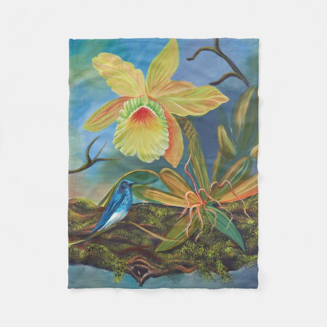 Couverture Polaire plaid Kolibri (Devant)