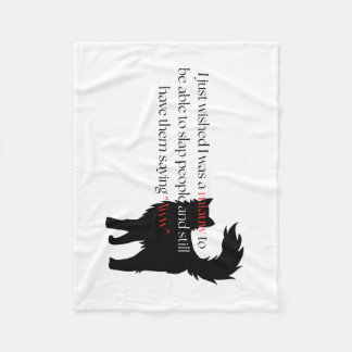 Couverture Polaire Plaid Miouw