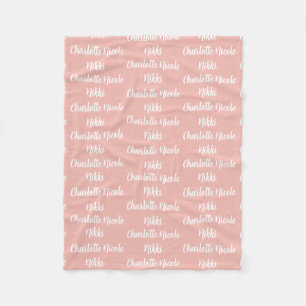 Couverture Polaire Plaid personnalisé pour enfants en molleton