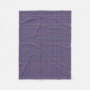Couverture Polaire Plaid pourpre