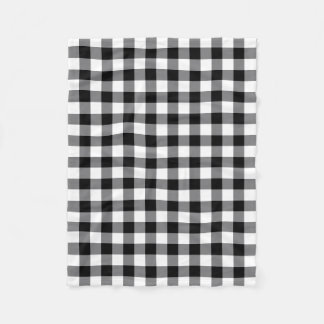 Couverture Polaire Plaid Russe De Buffle Noir Et Blanc