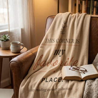 Couverture Polaire Plaide de lecture pour coin cosy