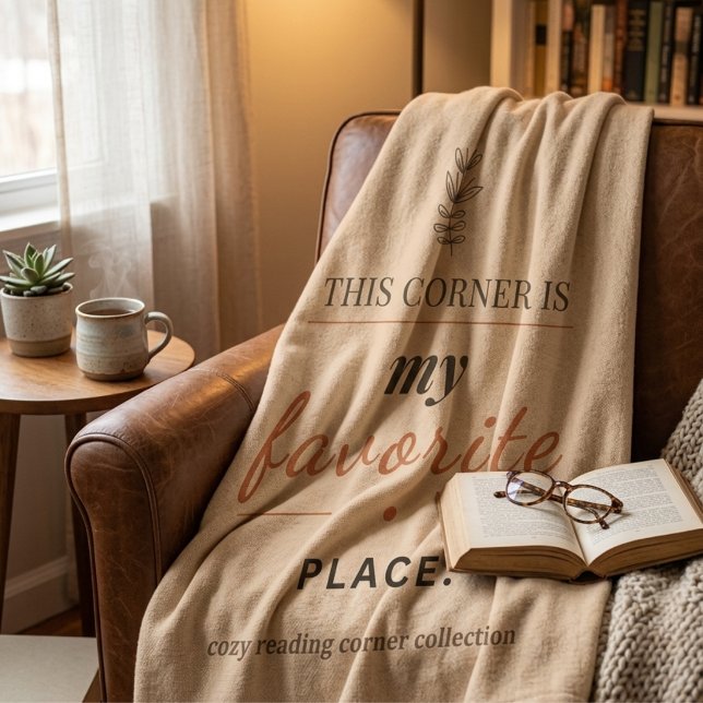 Couverture Polaire Plaide de lecture pour coin cosy (Créateur téléchargé)