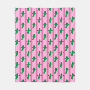 Couverture Polaire Plaisir et fantaisie rose