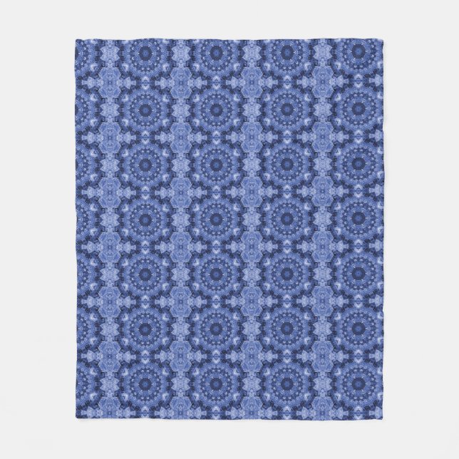 Couverture Polaire Planche bleue (Devant)
