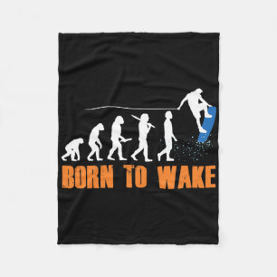 Couverture Polaire Planche de wake Wakeboardeur Wakeboard Freestyle W