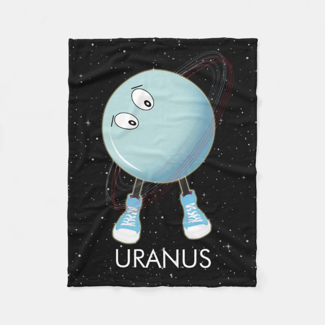 Couverture Polaire Planet Uranus & Stars (Devant)