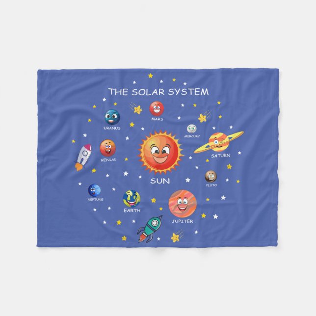 Couverture Polaire Planètes du système solaire (Devant (Horizontal))