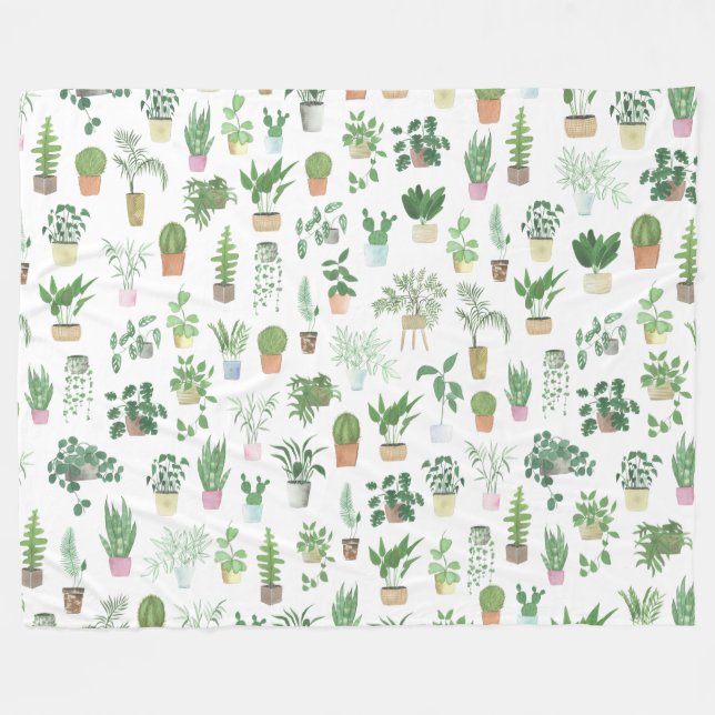 Couverture Polaire Plants de Plants (Devant (Horizontal))