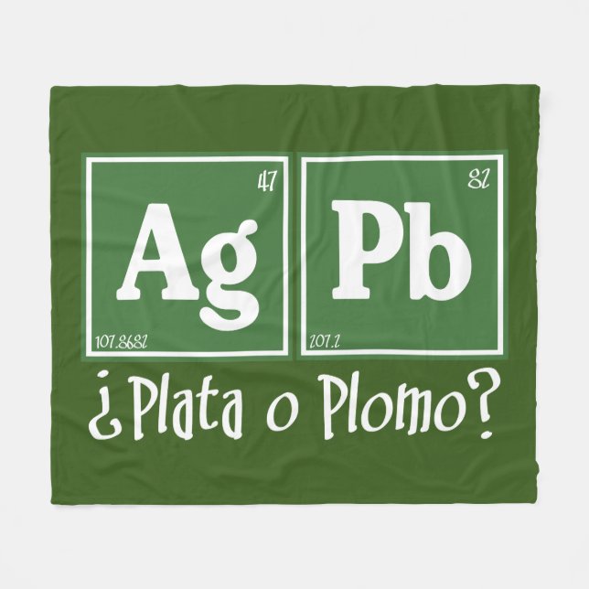 Couverture Polaire Plata o Diplomo (Devant (Horizontal))
