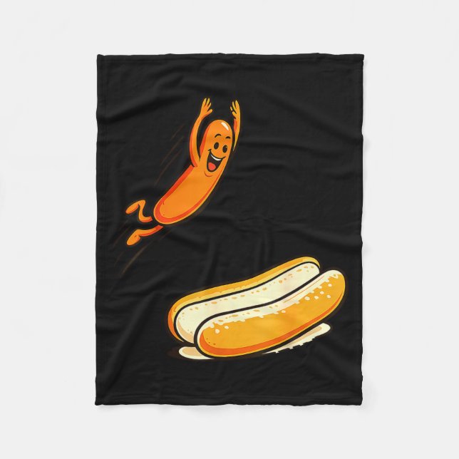 Couverture Polaire Plongeon haut hotdog  (Devant)