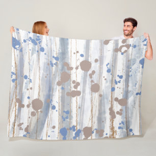 Couverture Polaire Pluie dans les bois Nature