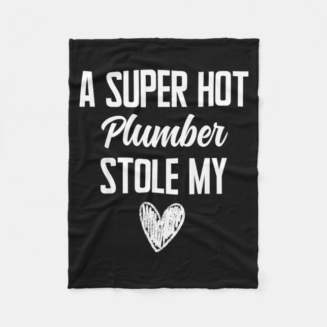 Couverture Polaire Plumber Boyfriend Girlfriend Stole My Heart Funny  (Devant)