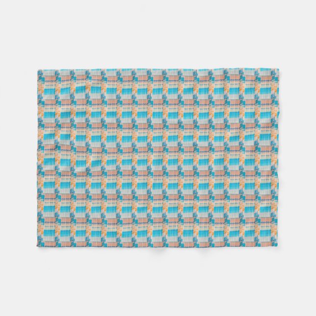 Couverture Polaire Plume au Crochet (Devant (Horizontal))