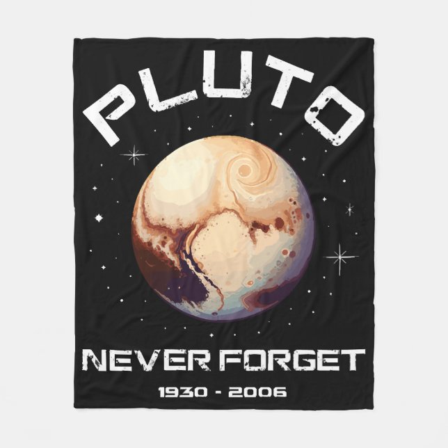 Couverture Polaire Pluton N'oublie Jamais (Devant)