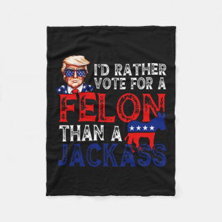 Couverture Polaire Plutôt Voter Pour Un Felon Que Pour Un Jack Trump 