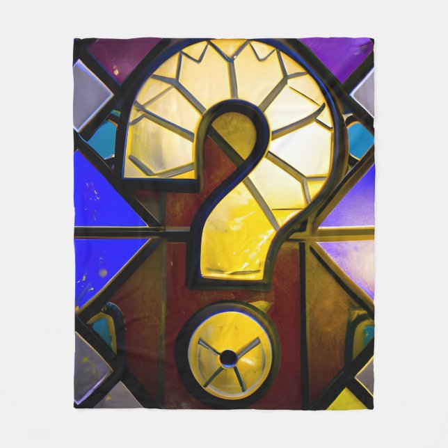 Couverture Polaire Point d'interrogation (Devant)