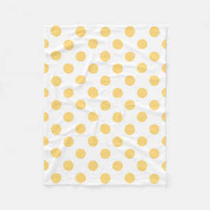 Couverture Polaire Points jaunes