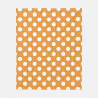 Pois blancs sur ambre