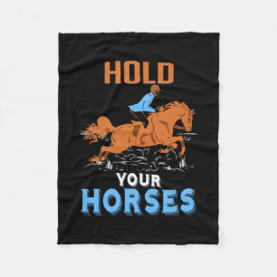 Couverture Polaire Poison d'Equestrian   Hold Your Awesome Horses