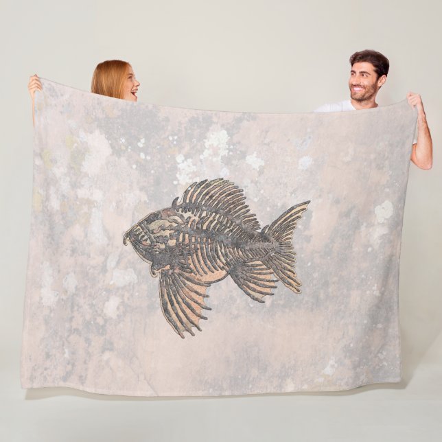 Couverture Polaire poisson fossile (En situation)