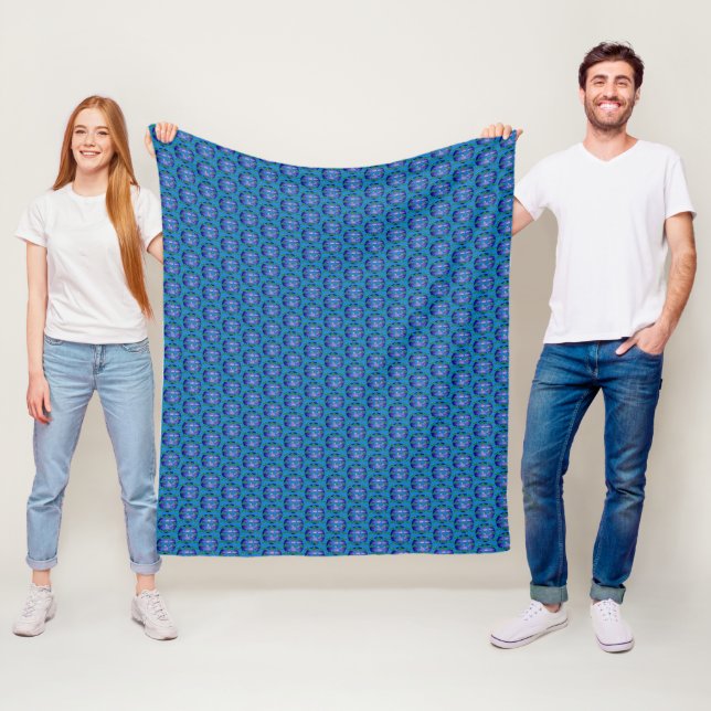 Couverture Polaire Poissons (En situation)