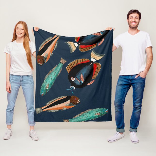 Couverture Polaire Poissons tropicaux (En situation)