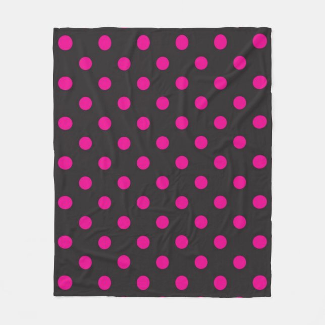 Couverture Polaire Polka dot (Devant)