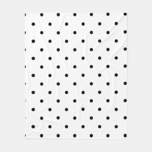 Couverture Polaire Polka dot (Devant)