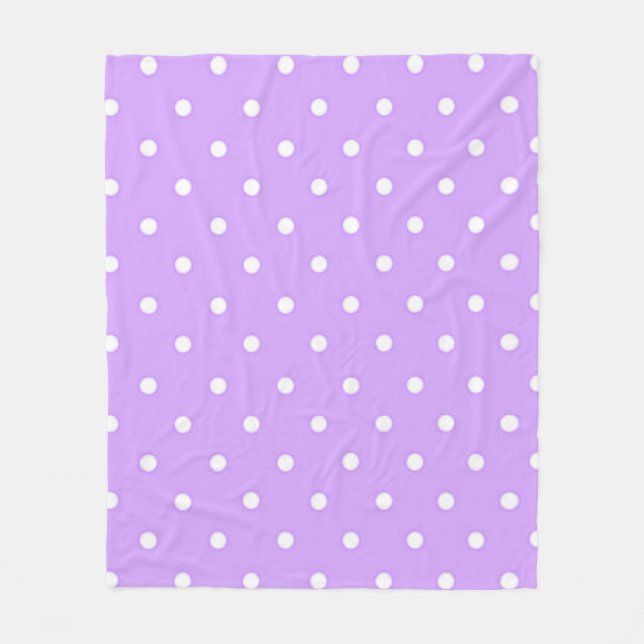Couverture Polaire Polka dot (Devant)