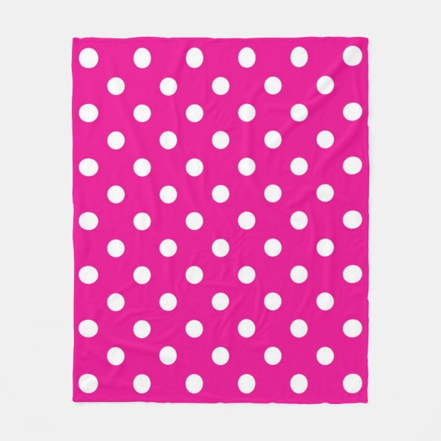 Couverture Polaire Polka dot (Devant)