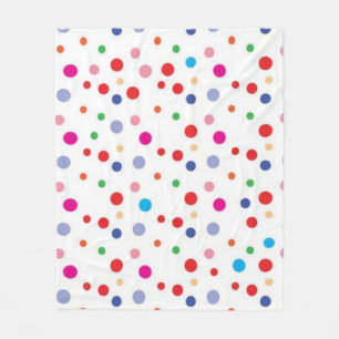 Couverture Polaire Polka dot