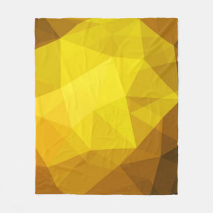 Couverture Polaire Polygone orange foncé. Un tout nouveau illu couleu