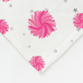 Couverture Polaire Pom rose Motif, Pom-pom girl, Cheer Squad