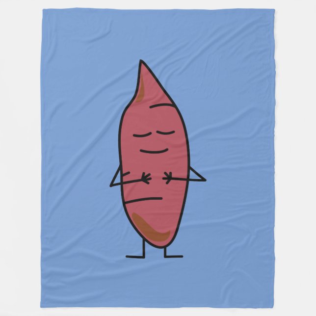 Couverture Polaire Pommes de terre d'ignames d'igname de patate douce (Devant)