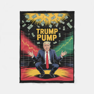 Couverture Polaire Pompe à argent de Trump 1 