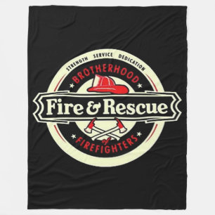 Couverture Polaire Pompiers Fraternité