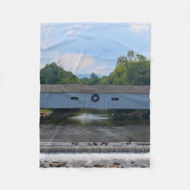 Couverture Polaire Pont couvert d'Elizabethton (Devant)