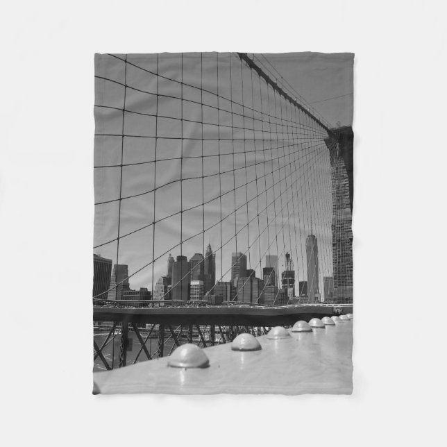 Couverture Polaire Pont de Brooklyn (Devant)