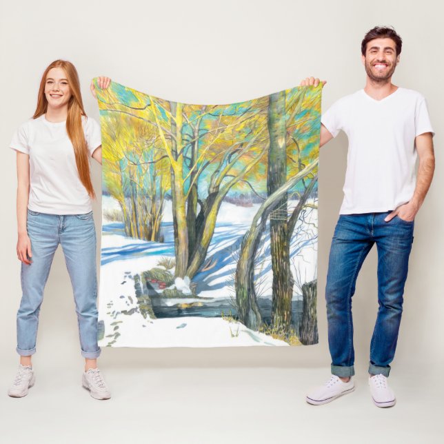 Couverture Polaire pont en hiver (En situation)