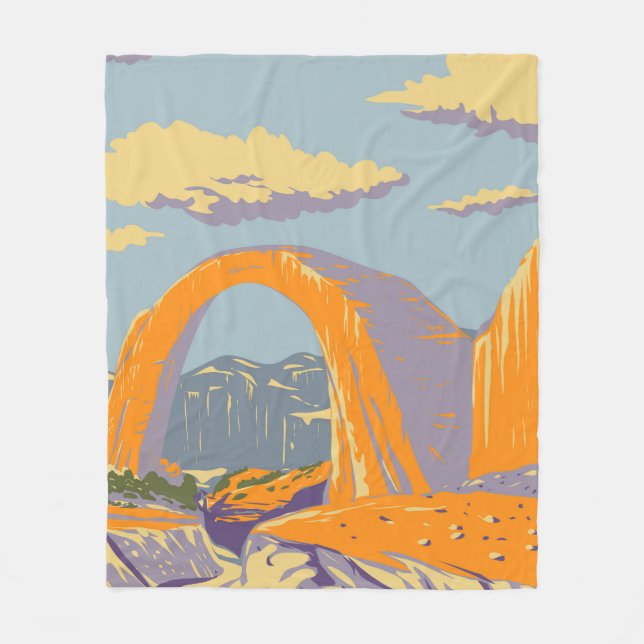 Couverture Polaire Pont Rainbow (Devant)